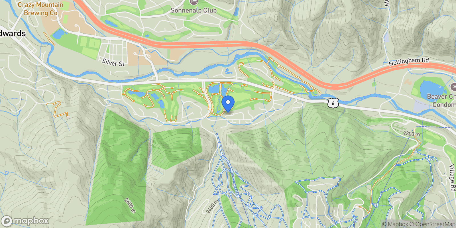 Map showing 170 Wildflower Place unit, #8, Edwards, CO, 81632, USA, Edwards, Colorado, United States.