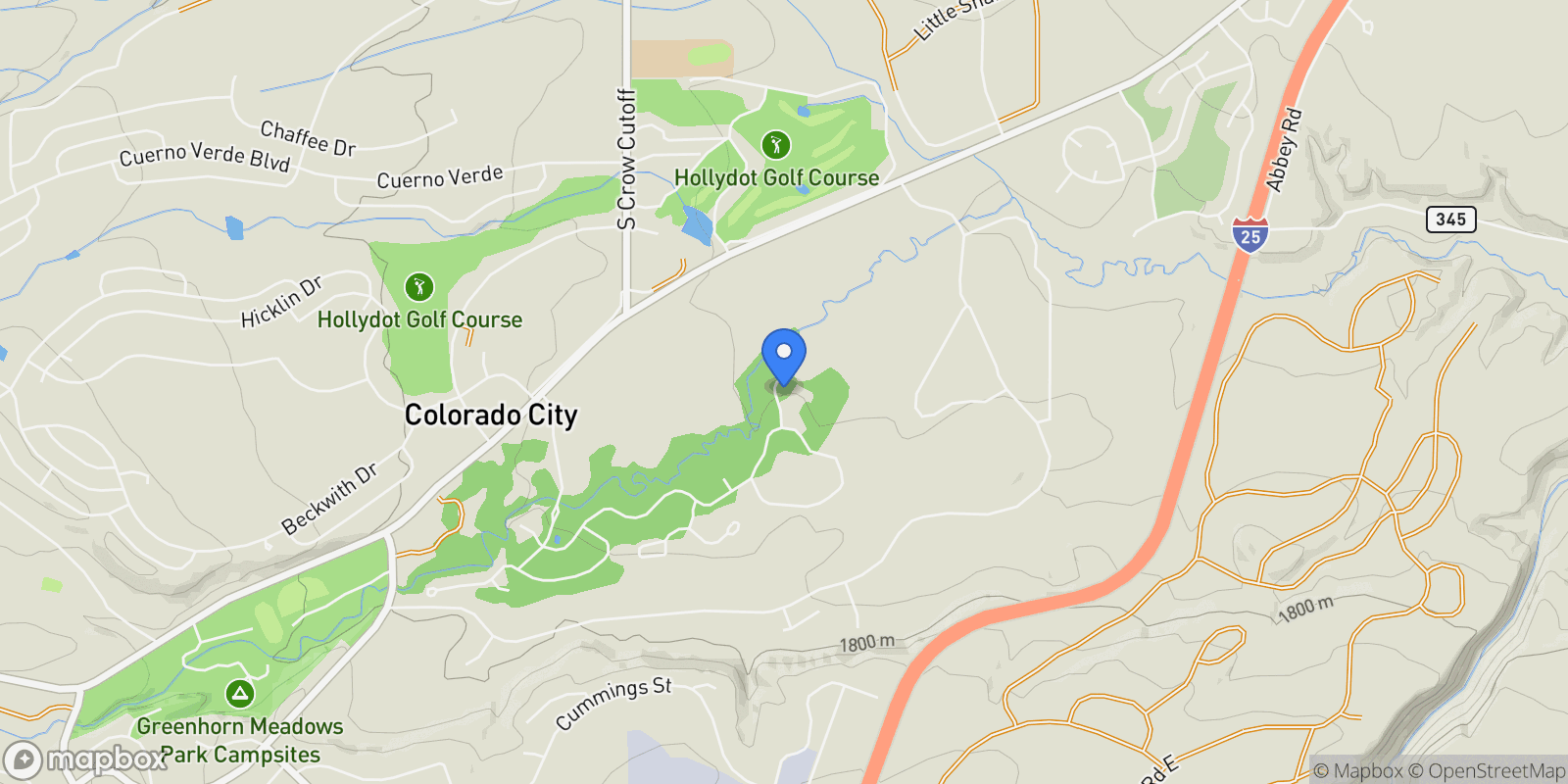 Map showing 33 River Downs, Colorado City, CO 81019, Pueblo, Colorado, United States.