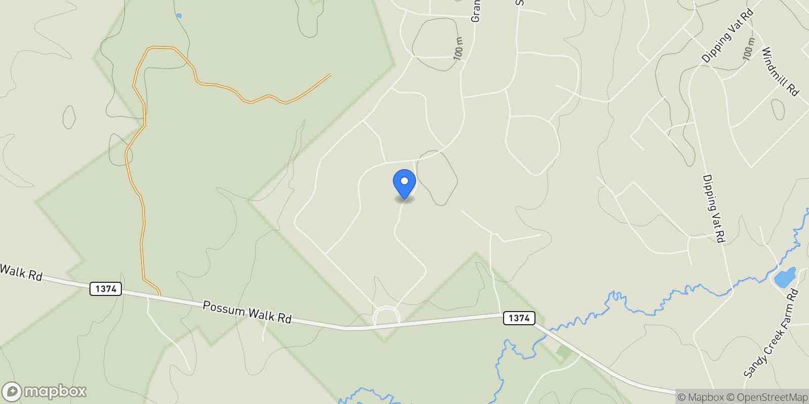 Map showing 151 Dedication Trail, Huntsville, TX 77340, Huntsville, Texas, United States.