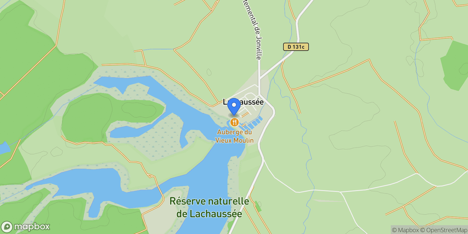 Map showing Lachaussée, Grand Est, France.