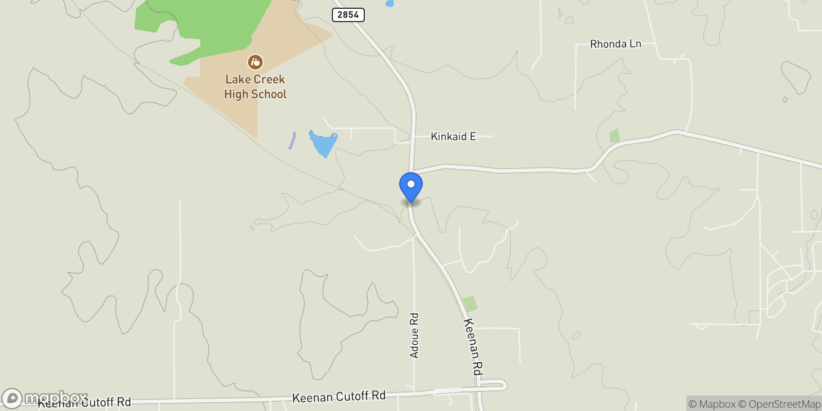 Map showing 19550 Fm-2854, Montgomery, TX 77316, Montgomery, Texas, United States.
