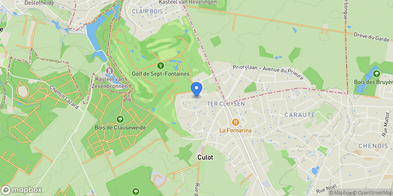 Map showing Av. du Mont Marcure, 1420 Braine-l'Alleud, Belgium, Braine-l'Alleud, Wallonia, Belgium.