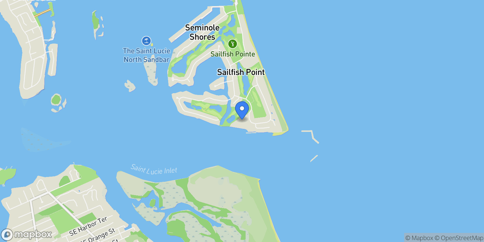 Map showing 2806 SE Dune Drive Unit# 1308, Stuart, FL 34996, Stuart, Florida, United States.