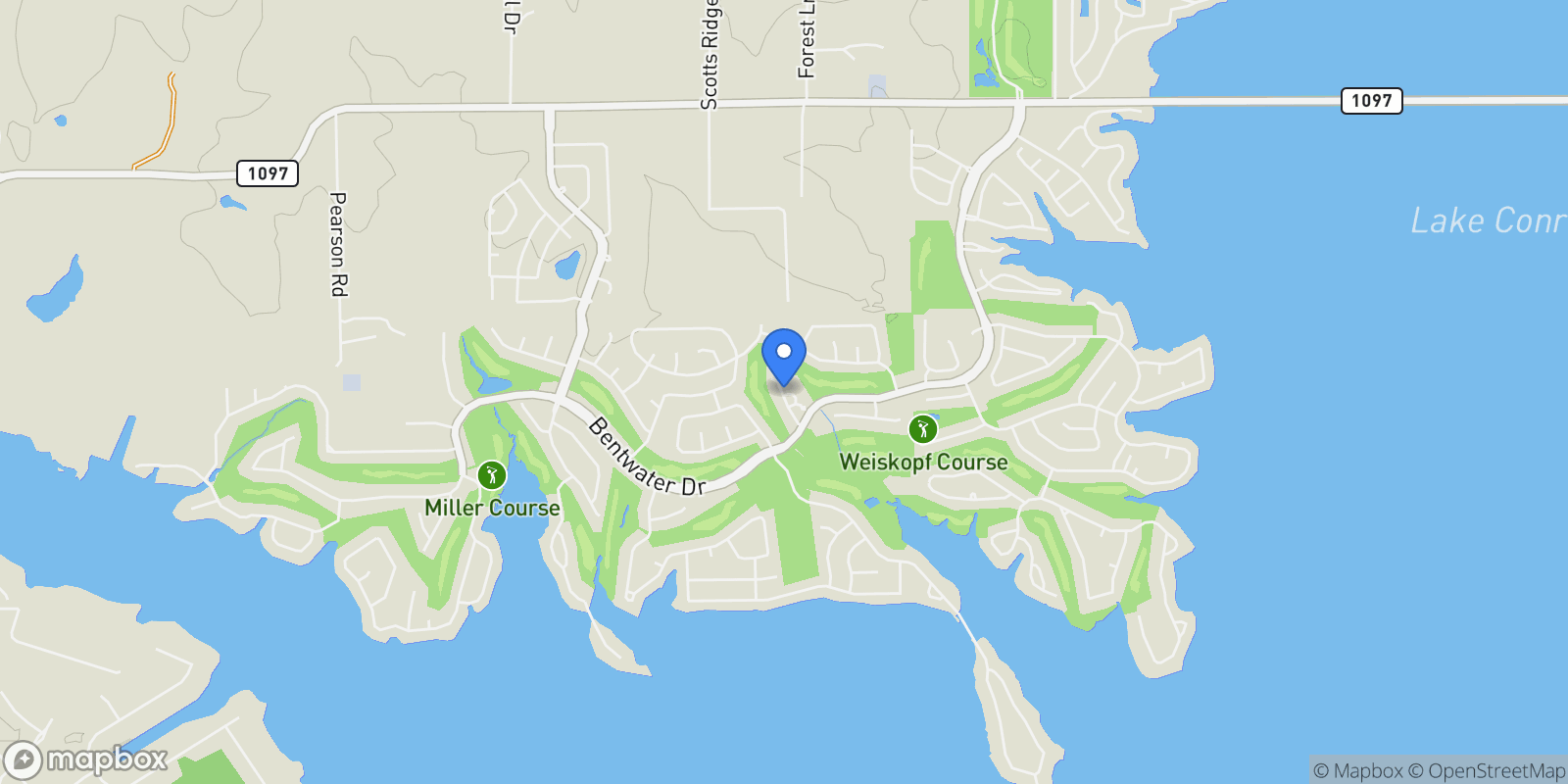 Map showing 50 Fair Oak Street, Montgomery, TX 77356, Montgomery, Texas, United States.