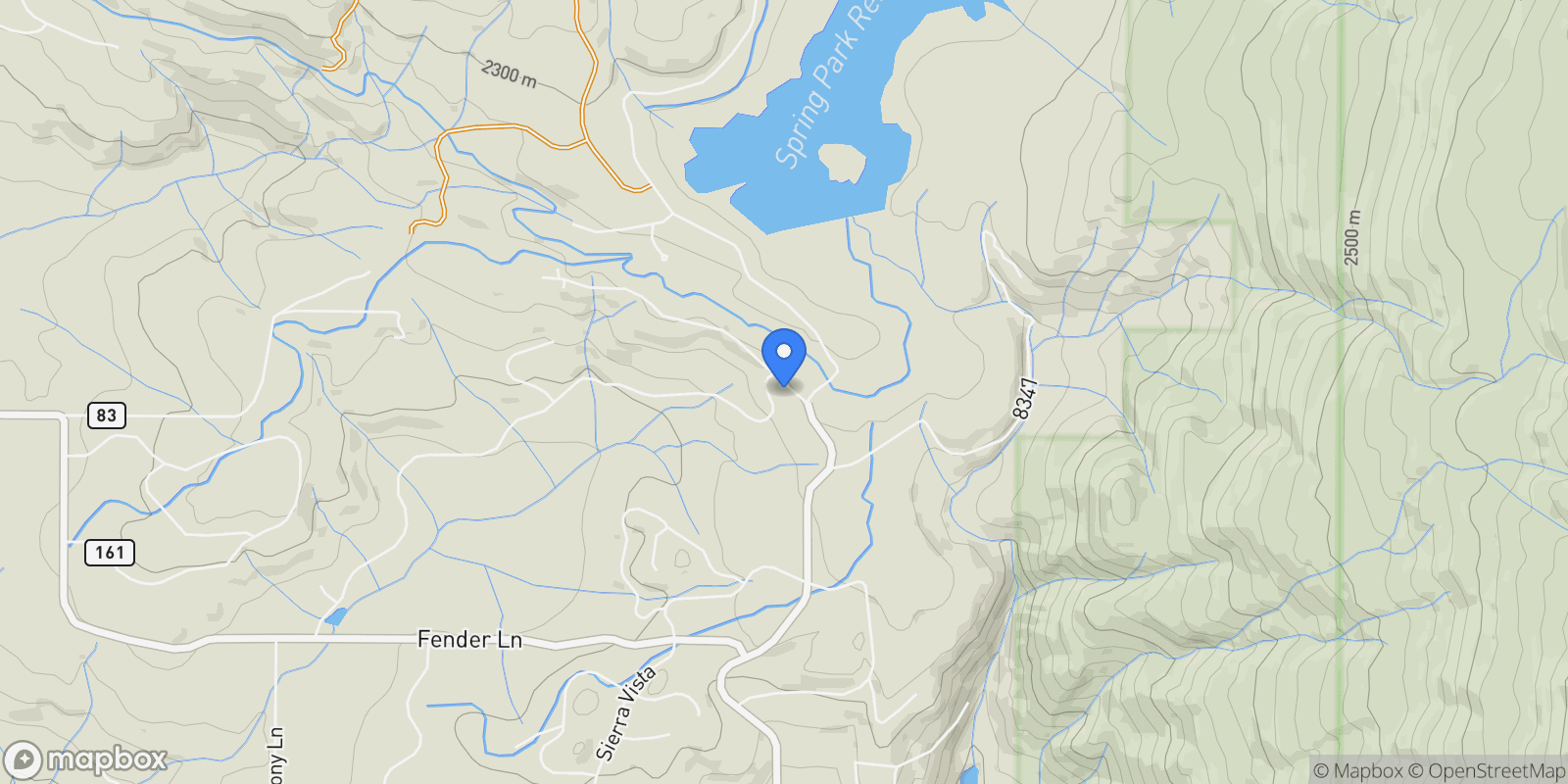 Map showing 81 Mountain View Road, Carbondale, Colorado, United States.