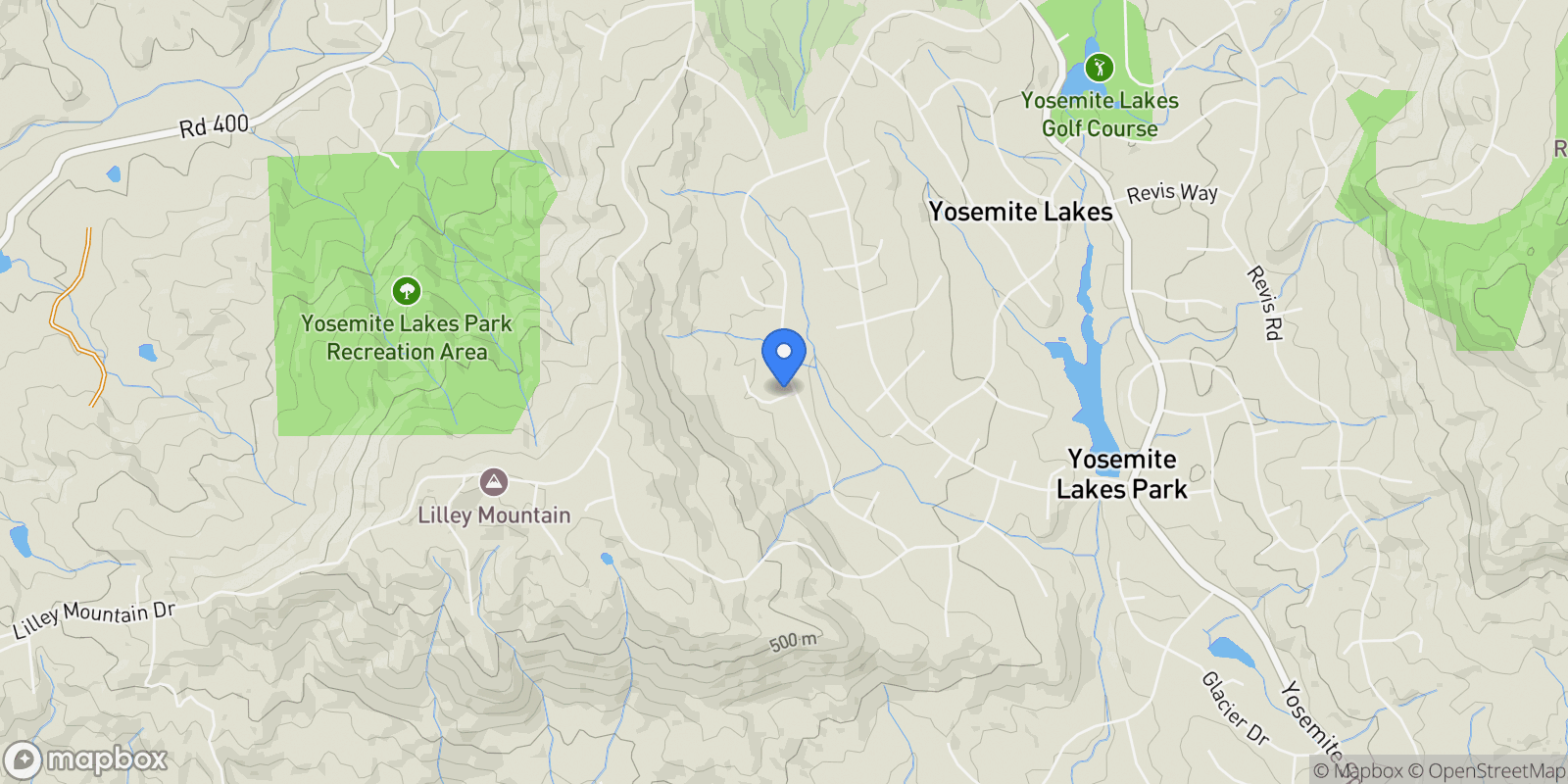 Map showing 30030 Horseshoe Drive, Coarsegold, CA 93614, Coarsegold, California, United States.
