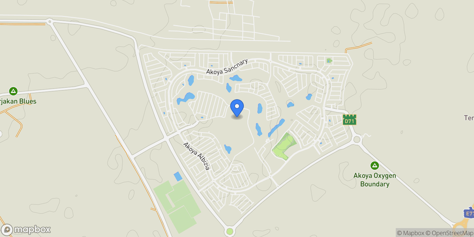 Map showing Dubai, Violet 3, Dubai, Dubai, United Arab Emirates.