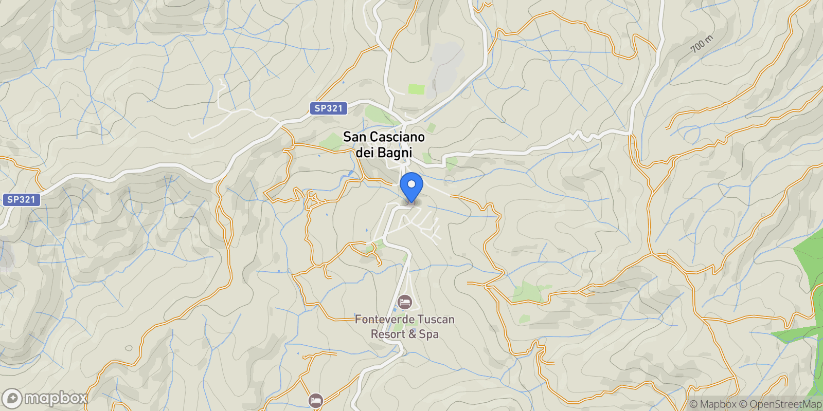 Map showing Tuscany, Tuscany, Italy.