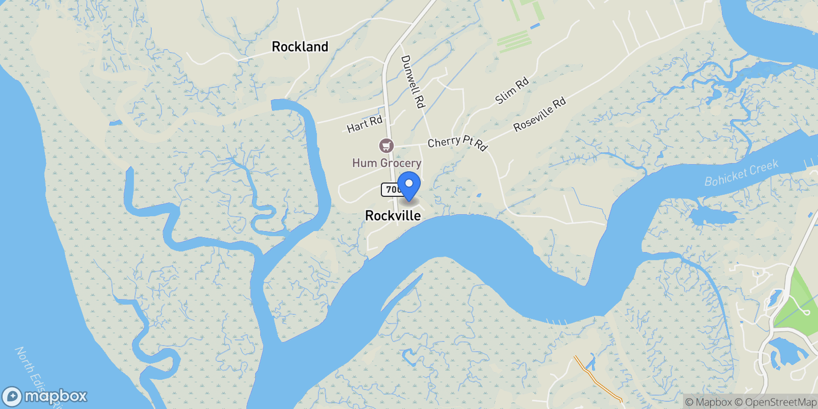 Map showing 2518 Grace Chapel Road, Wadmalaw Island, SC 29487, Wadmalaw Island, South Carolina, United States.