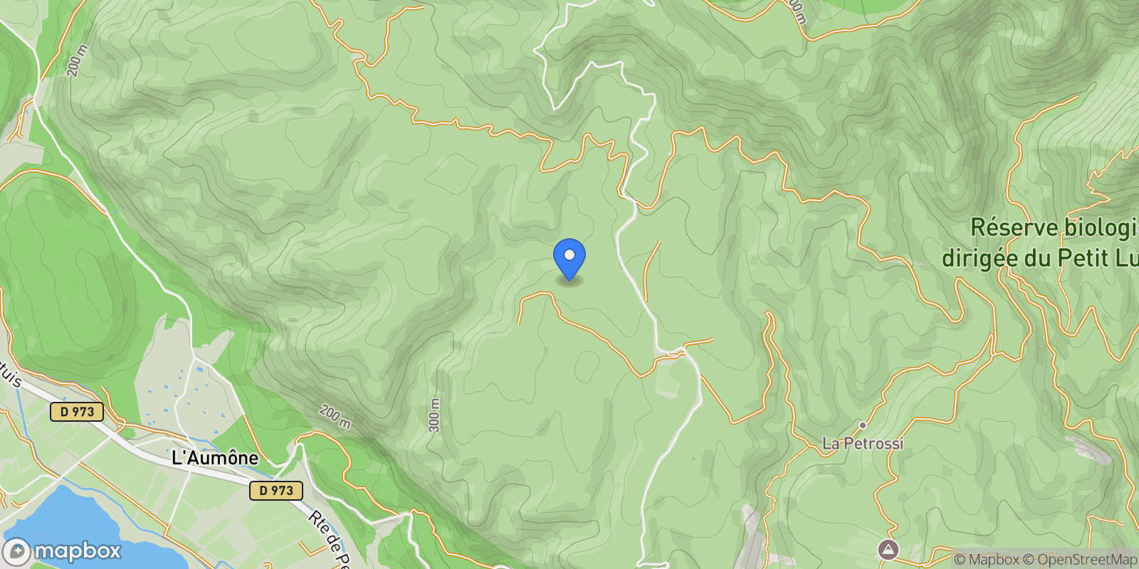 Map showing Cheval-Blanc, Provence-Alpes-Côte d'Azur, France.