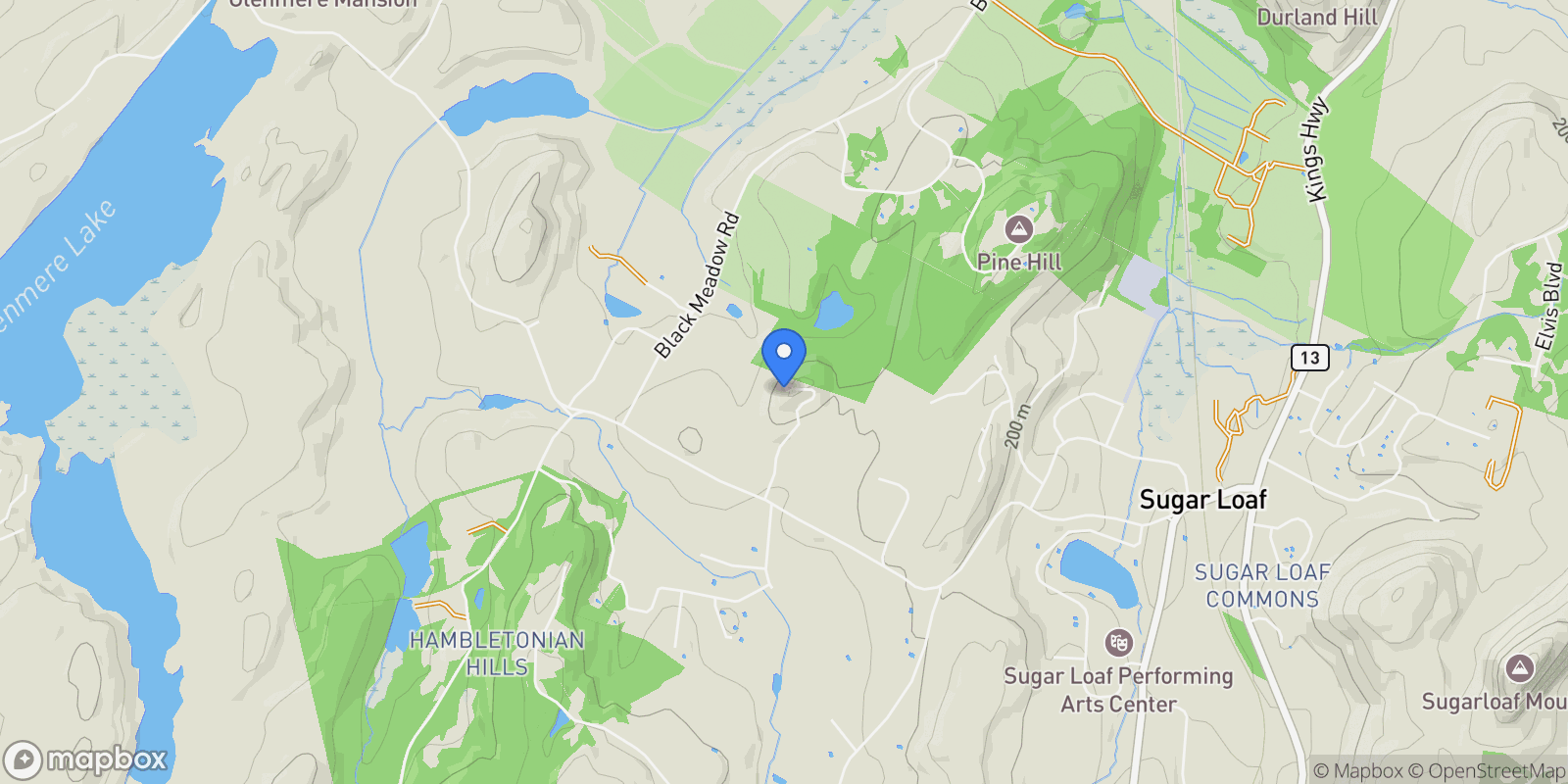 Map showing 69 Cedar Pond Lane , Chester, NY 10918, Chester, New York, United States.