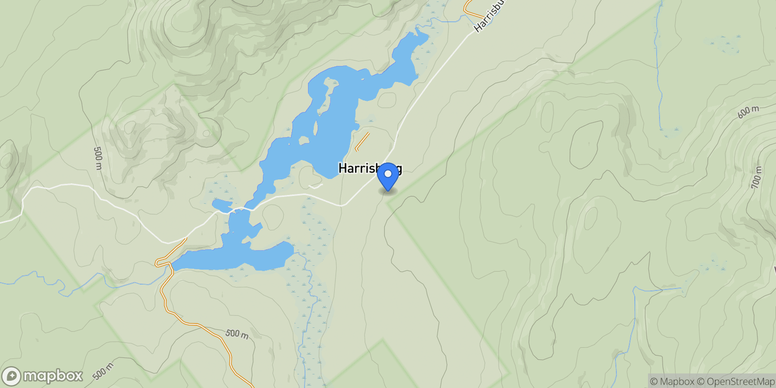 Map showing 60 Leon Lane , Stony Creek, NY 12878, Stony Creek, New York, United States.