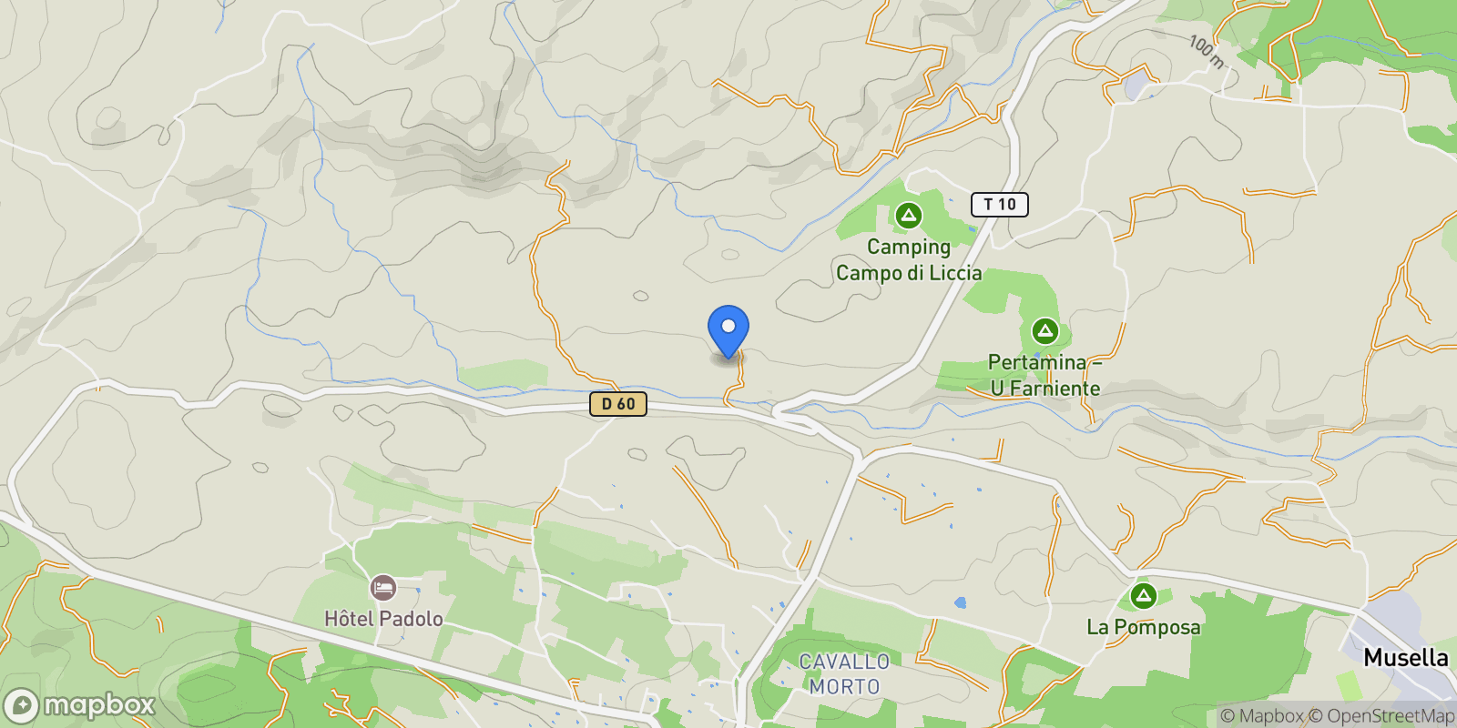 Map showing 20169 Bonifacio, France, Bonifacio, Corsica, France.