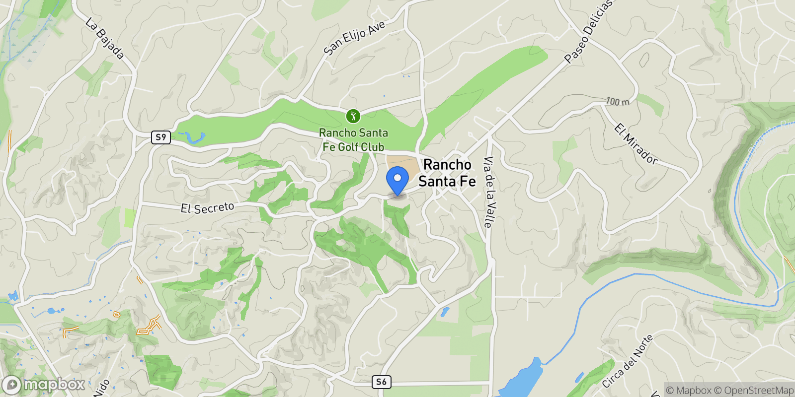 Map showing 5929 Linea Del Cielo, #-Jacaranda, Rancho Santa Fe, CA, 92067, USA, Rancho Santa Fe, CA, United States.