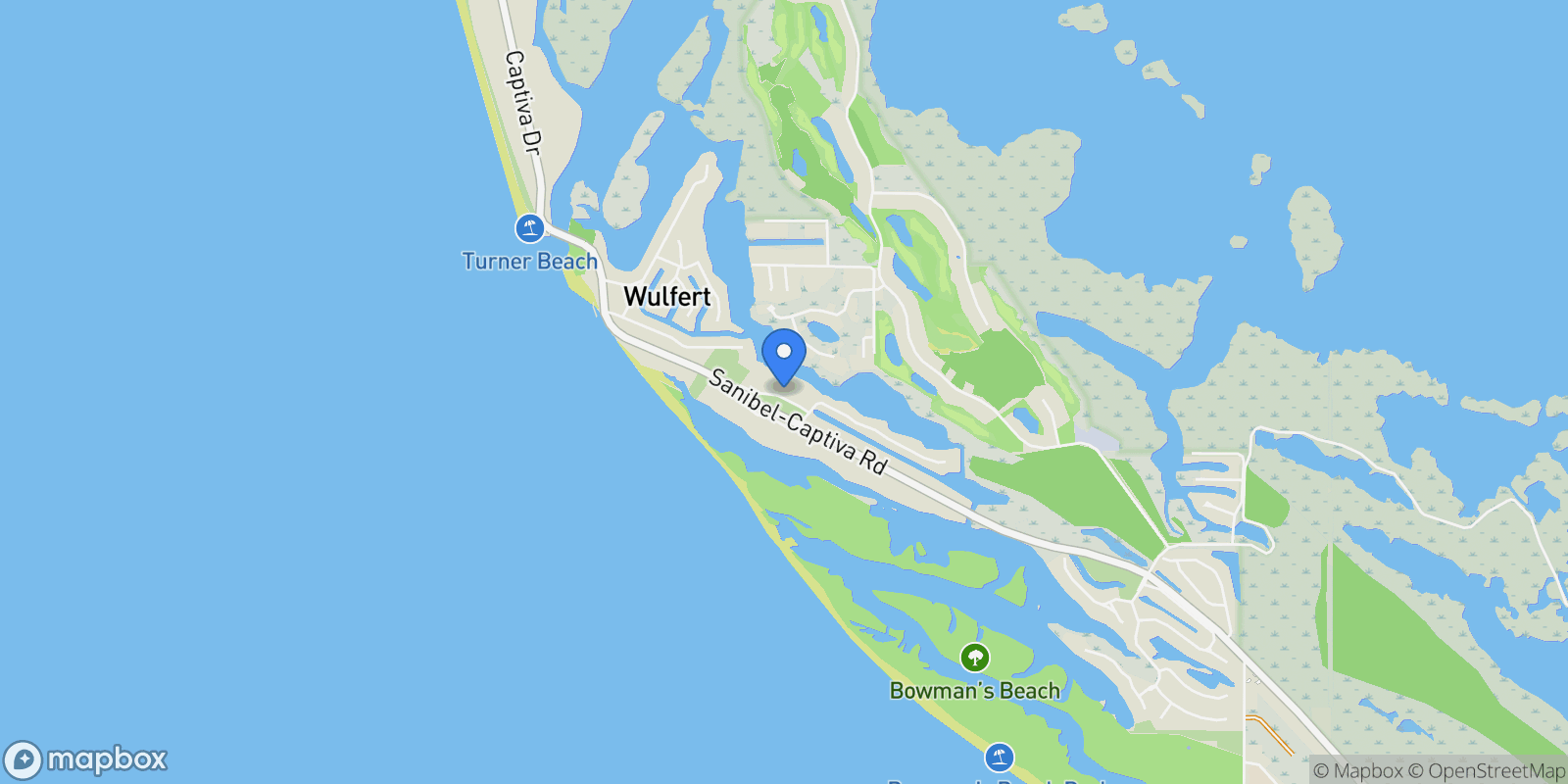 Map showing 6008 White Heron Lane, Sanibel, FL 33957, Sanibel, Florida, United States.