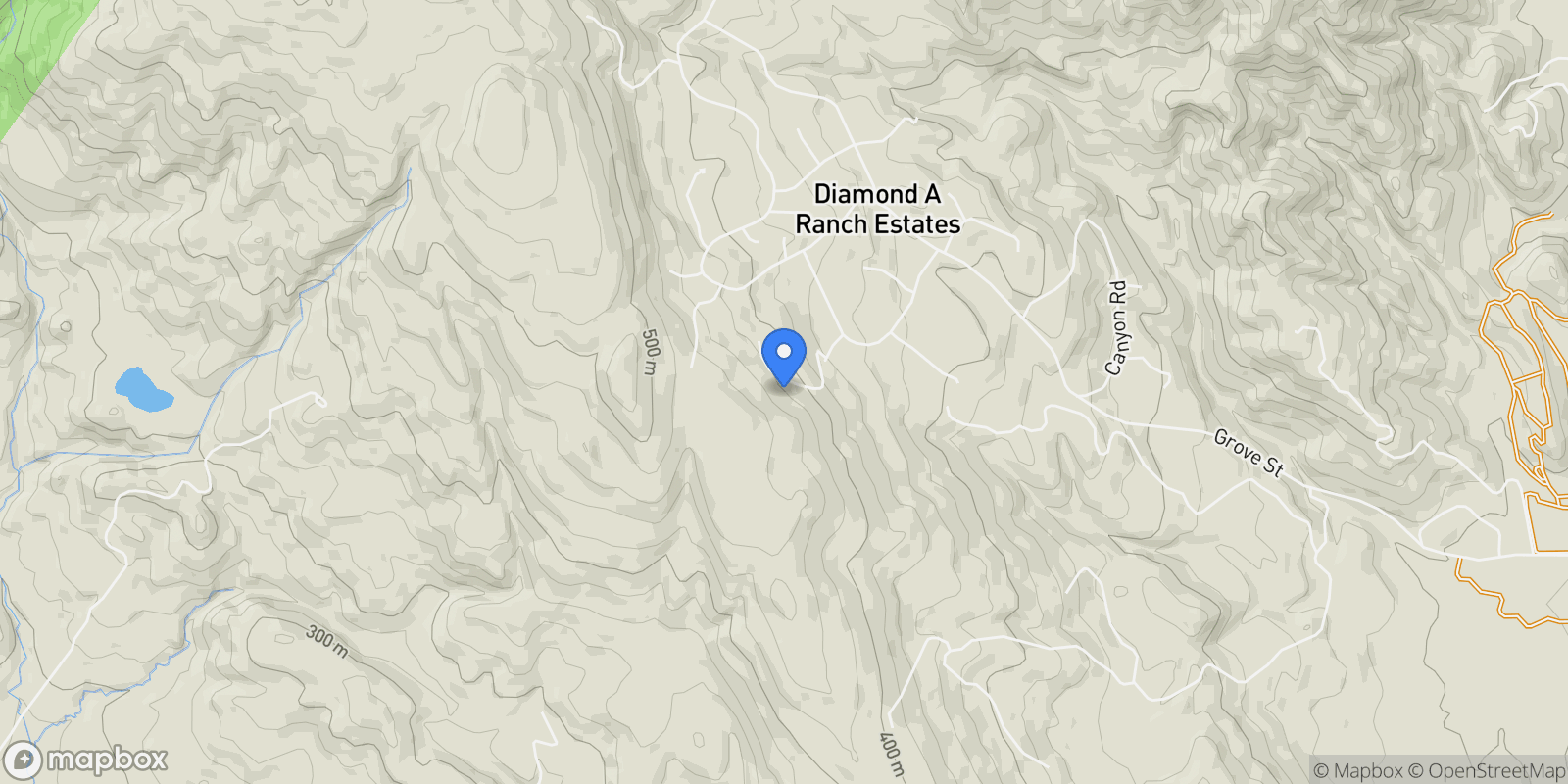 Map showing 19185 Mesquite Court, Sonoma, California, United States.