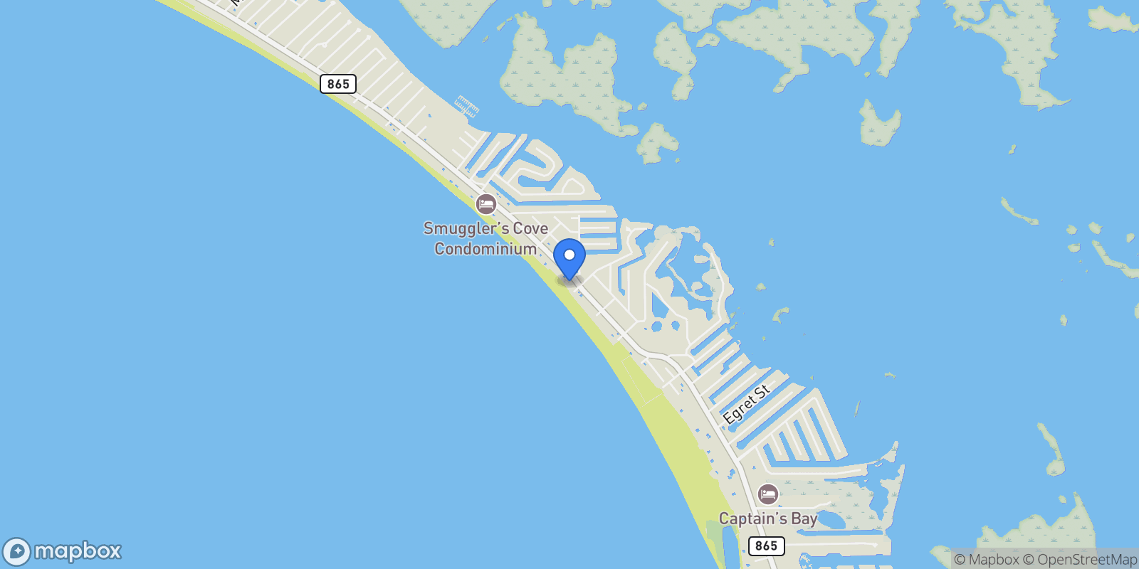 Map showing 5682, Fort Myers Beach, Florida, United States.