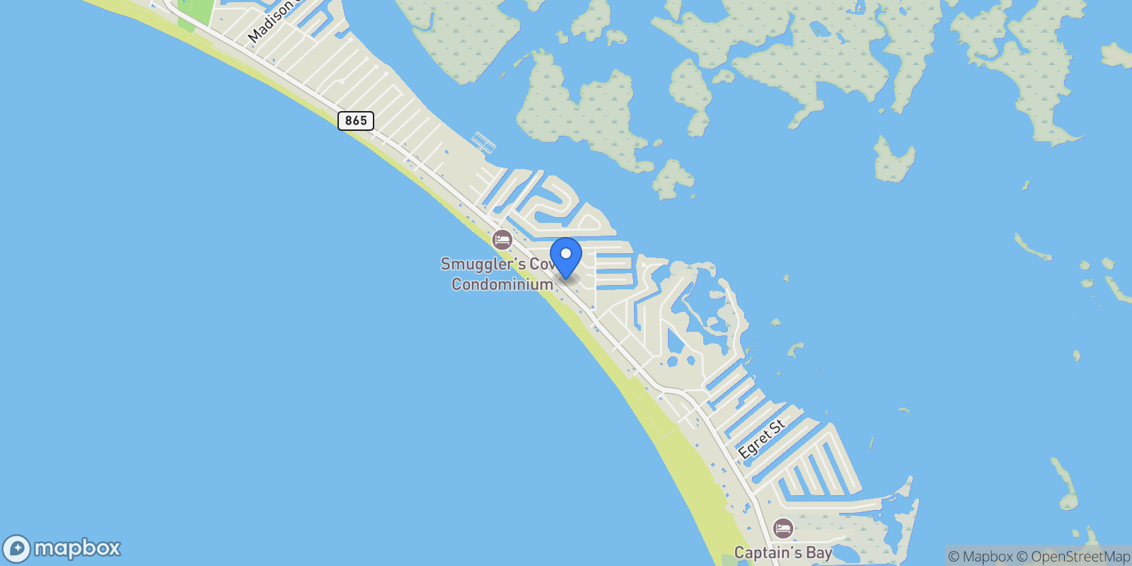 Map showing 5525, Fort Myers Beach, Florida, United States.