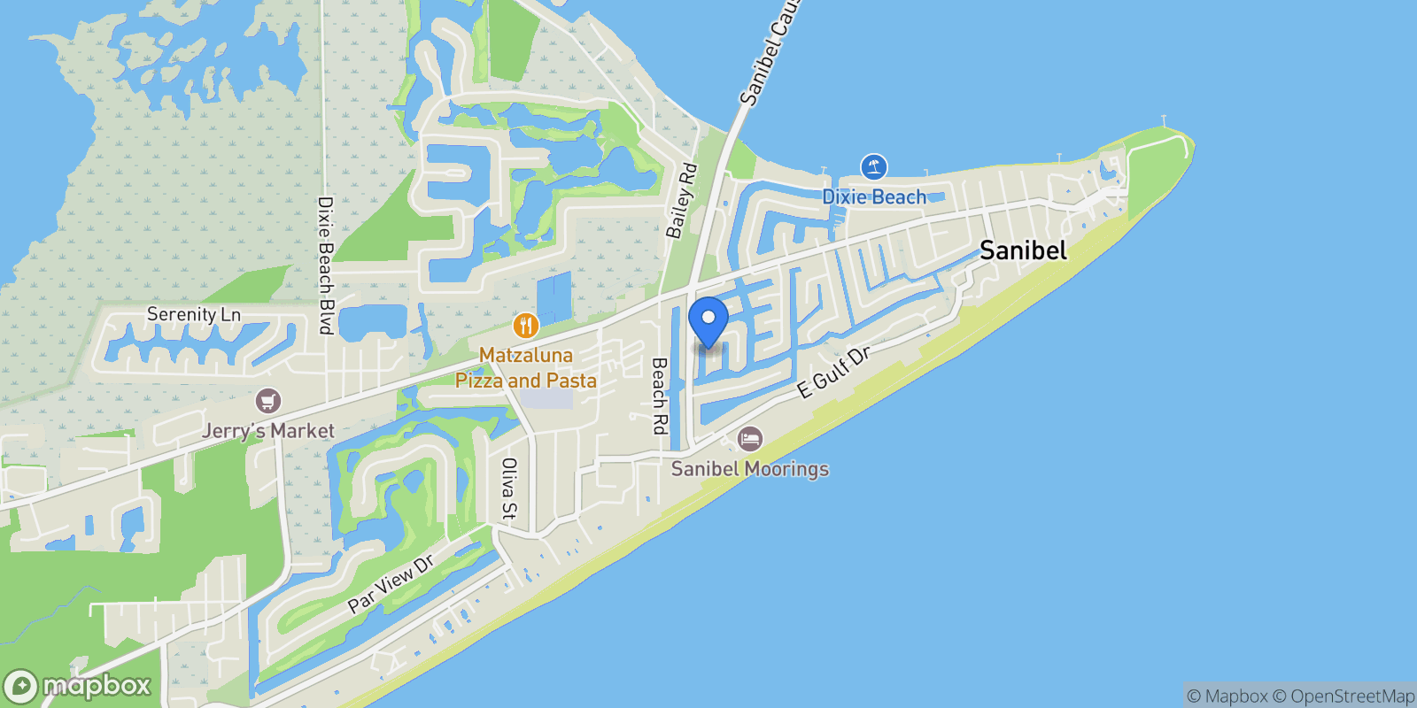 Map showing 935 Pecten Court, Sanibel, FL 33957, Sanibel, Florida, United States.