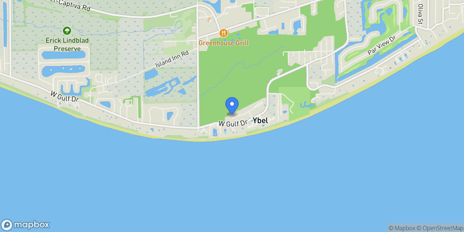 Map showing 2324 Starfish Lane, Sanibel, FL 33957, Sanibel, Florida, United States.
