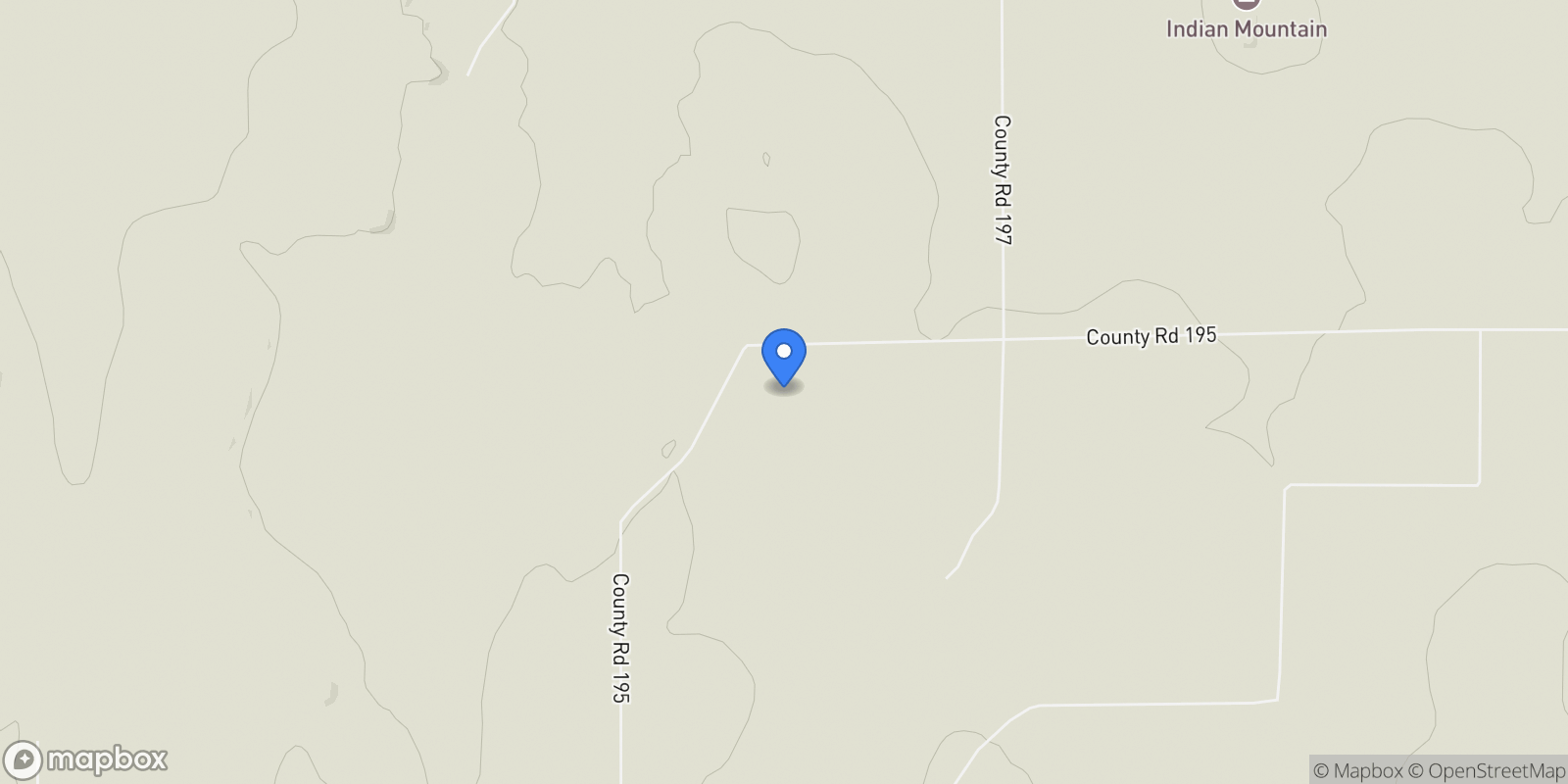 Map showing 1359 County Road 195, Gorman, TX 76454, Comanche, Texas, United States.