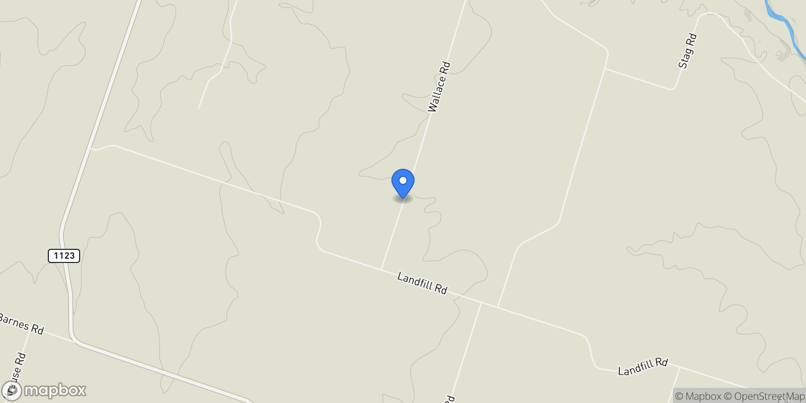 Map showing 10160 Wallace Road, Holland, TX 76534, Salado, Texas, United States.