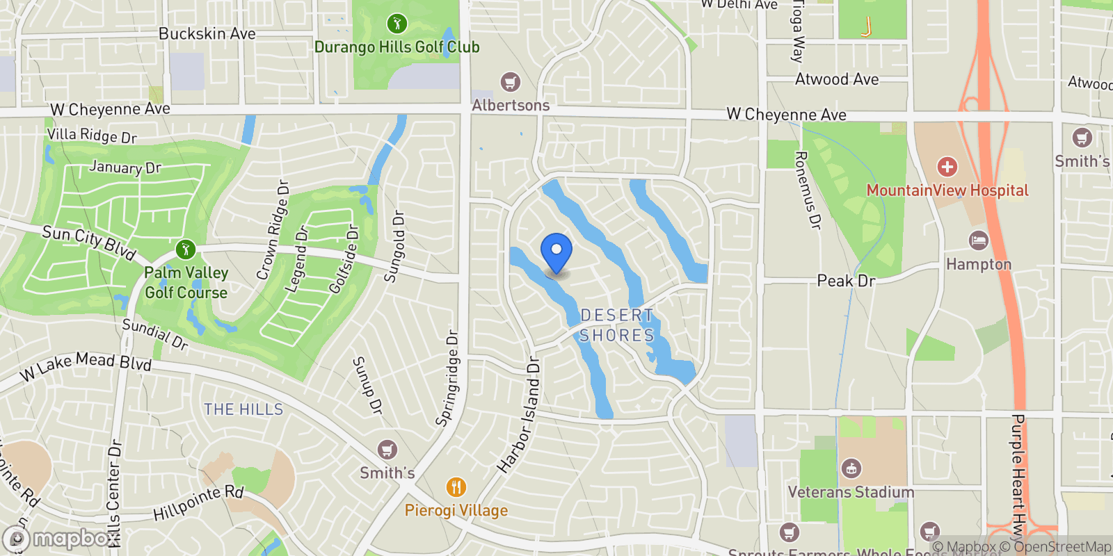 Map showing 8137 Desert Jewel Circle, Las Vegas, Nevada, United States.