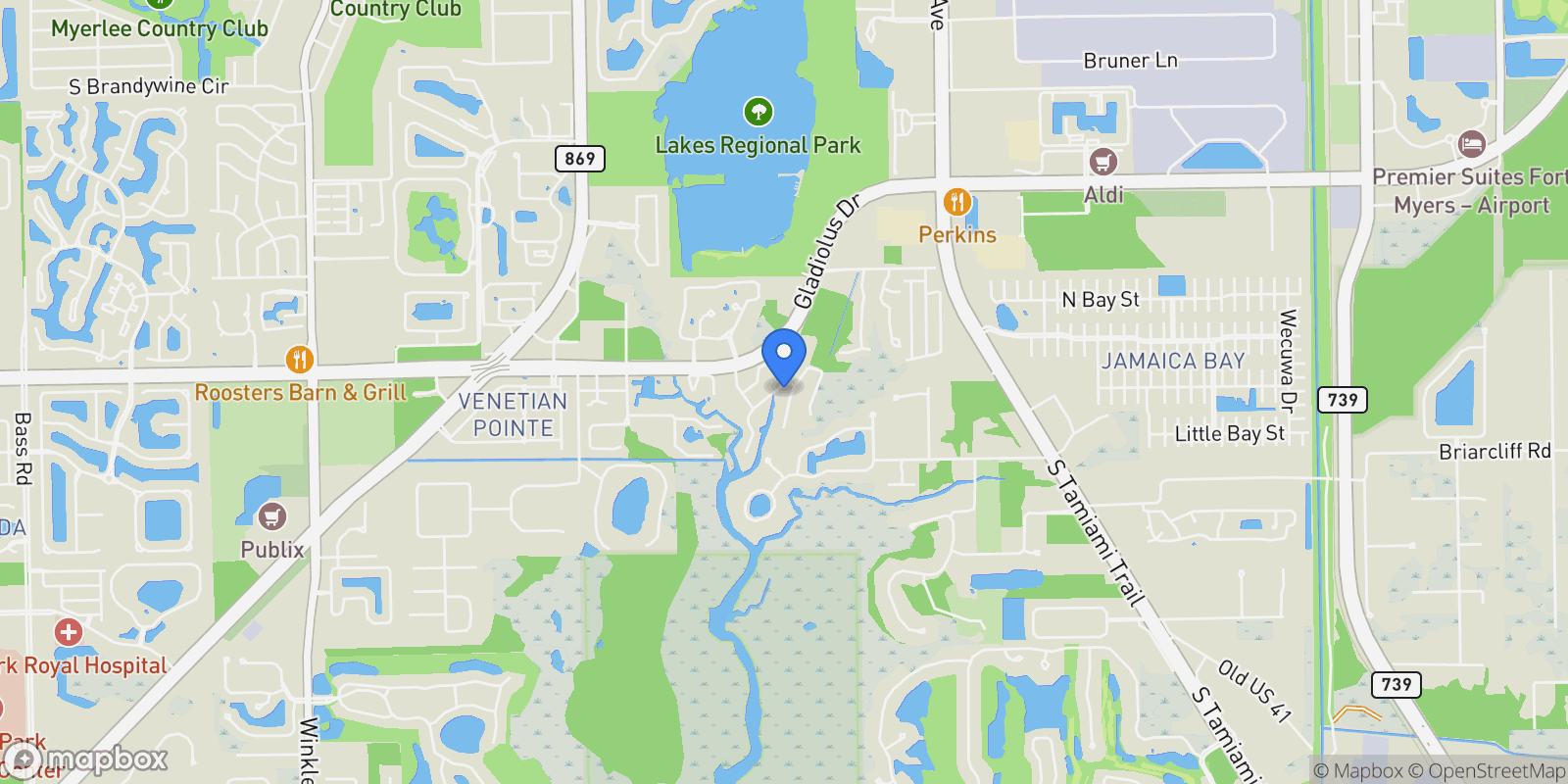 Map showing 7146 Congdon RD, Fort Myers, Florida, United States.