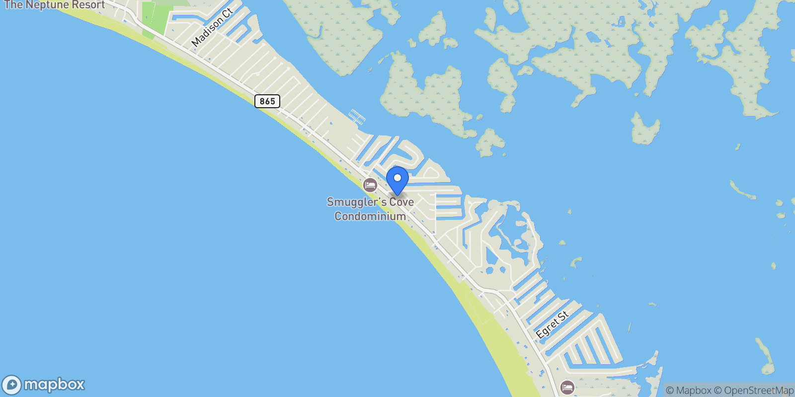 Map showing 5315, Fort Myers Beach, Florida, United States.
