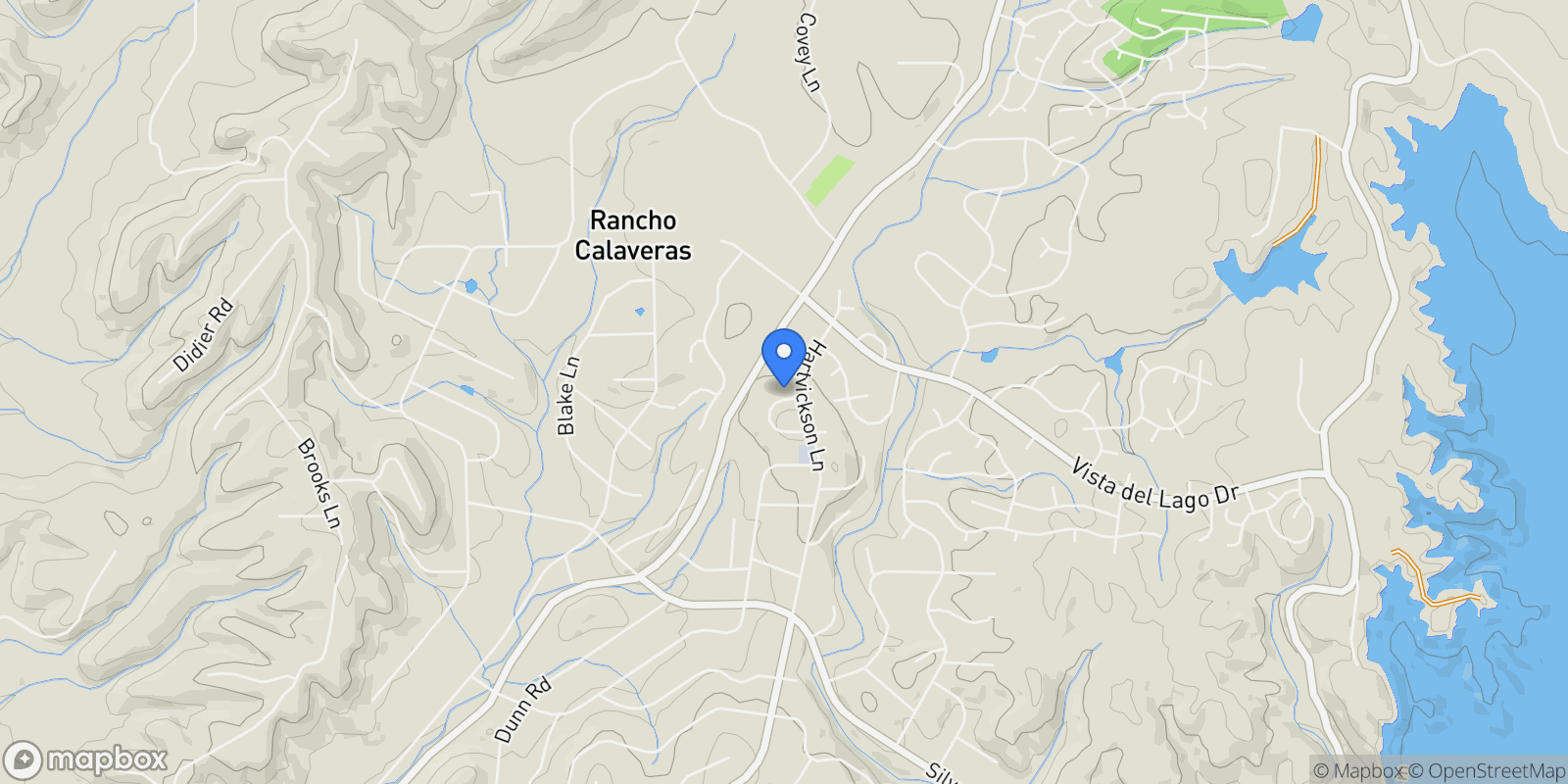 Map showing 2150 Partridge Drive, Valley Springs, CA 95252, Valley Springs, California, United States.