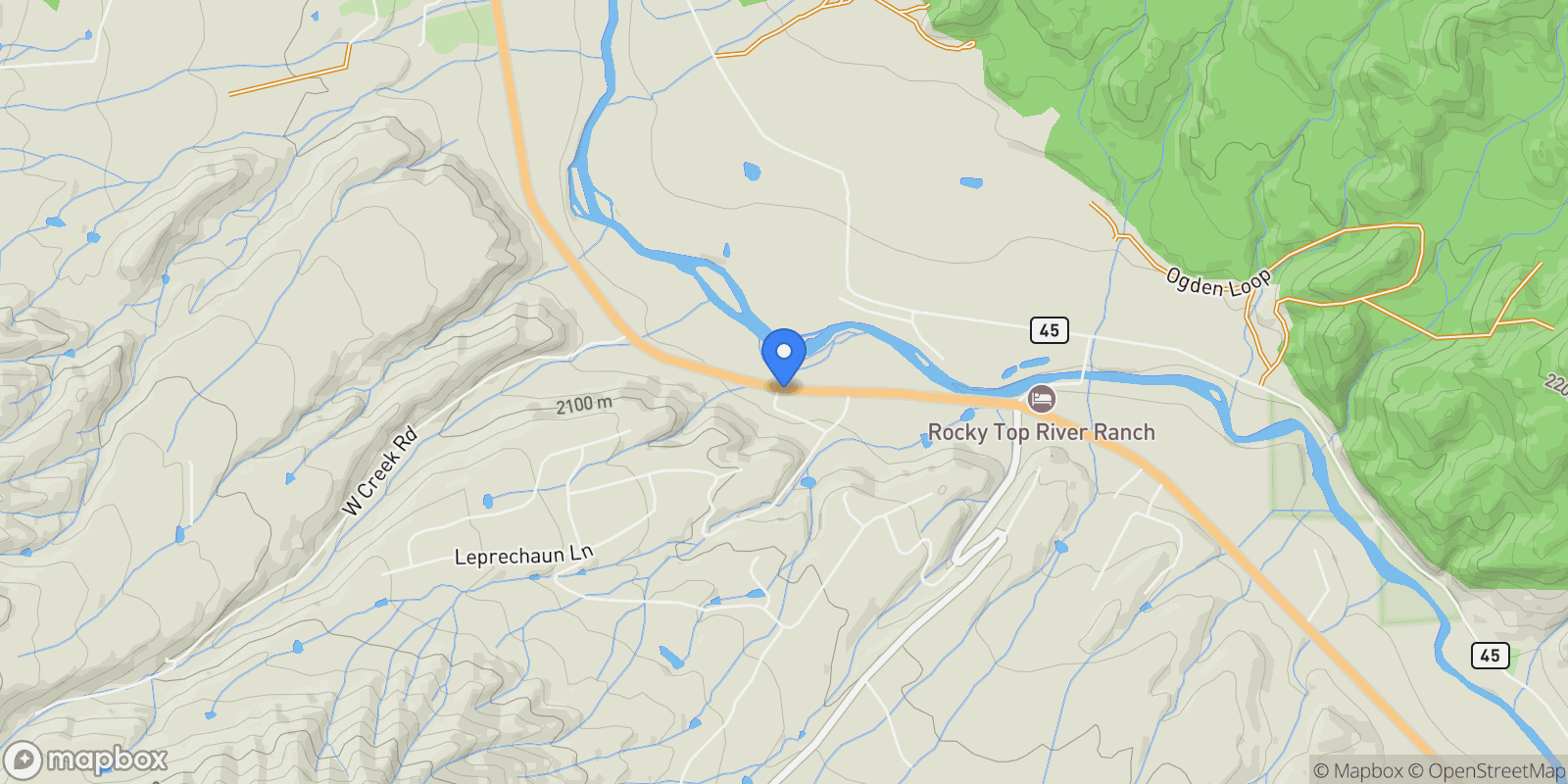 Map showing 9825 Us Highway 50, Howard, CO 81233, Howard, Colorado, United States.