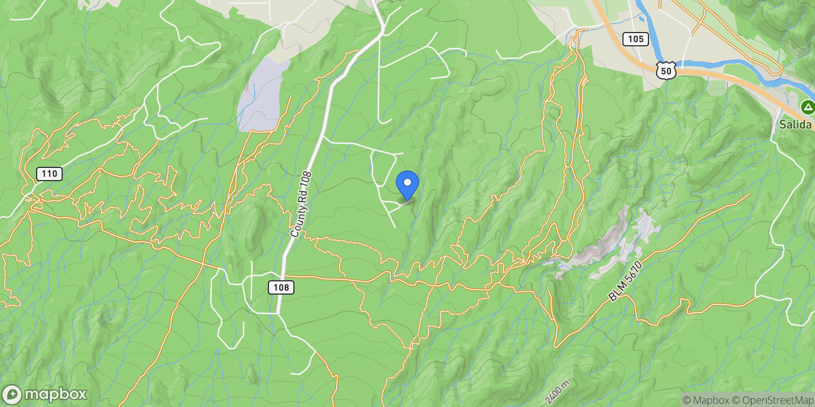 Map showing 6013 Archery Circle, Salida, CO 81201, Salida, Colorado, United States.