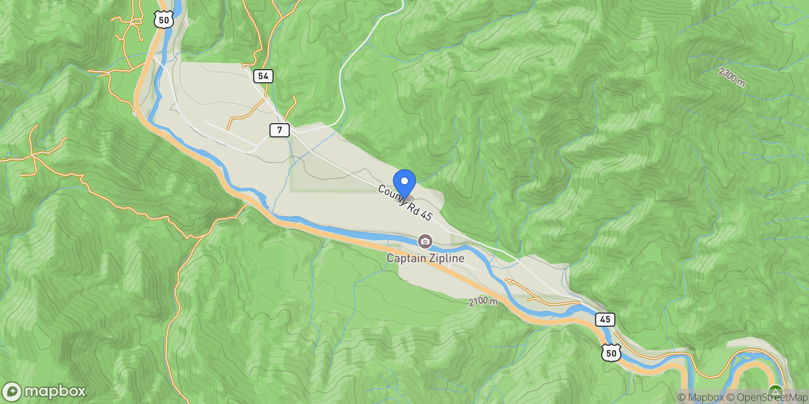 Map showing 1548 County Road 45, Salida, CO 81201, Salida, Colorado, United States.