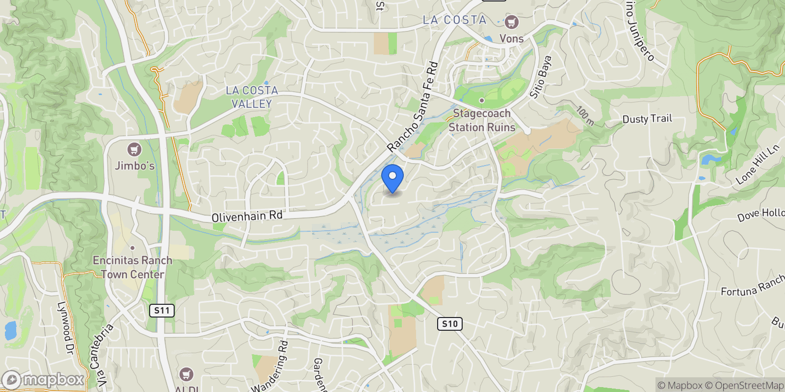 Map showing 7956 Calle Posada , Carlsbad, CA 92009, Carlsbad, California, United States.