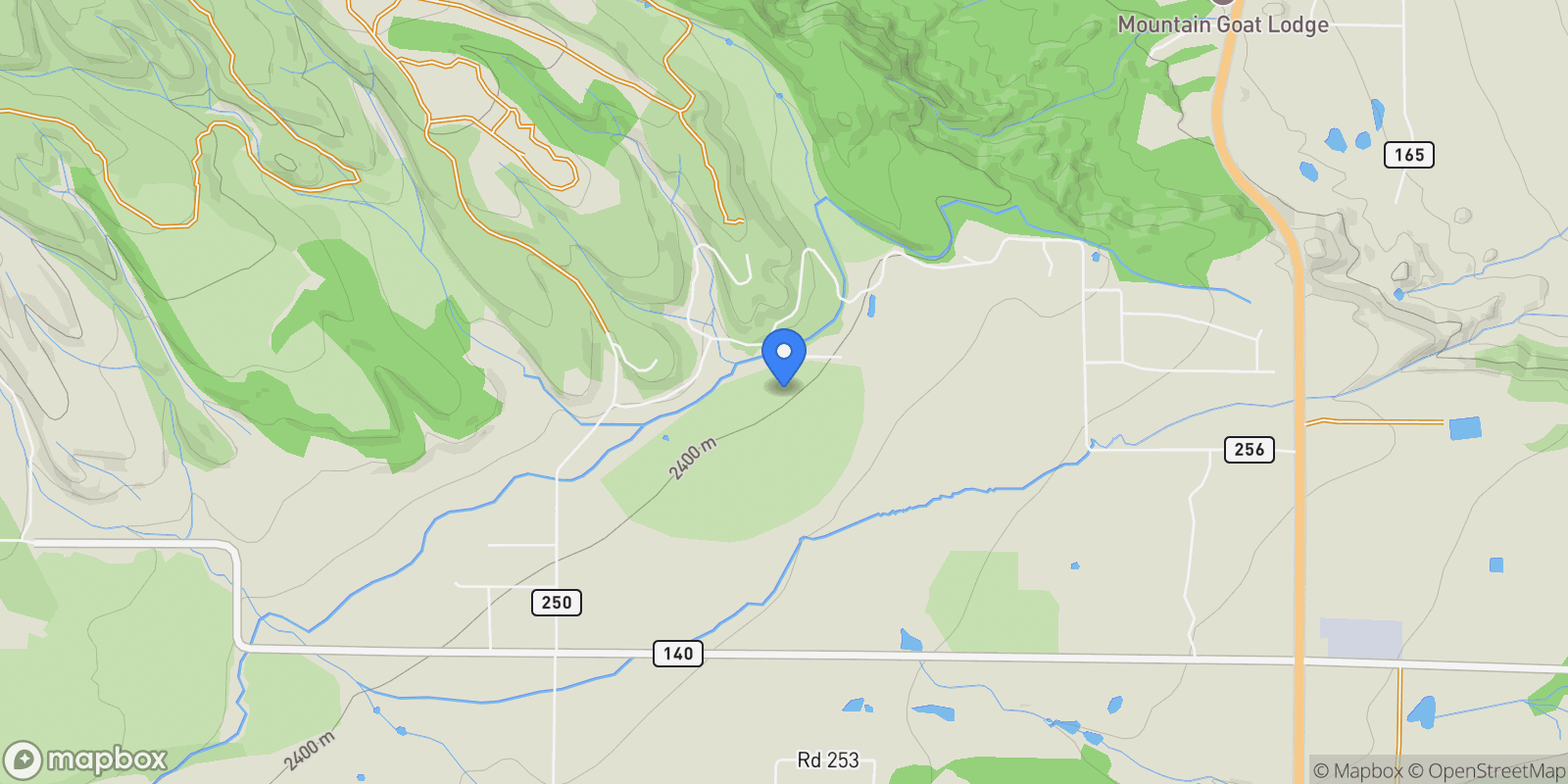 Map showing 7916 Cozart Lane, Salida, CO 81201, Salida, Colorado, United States.