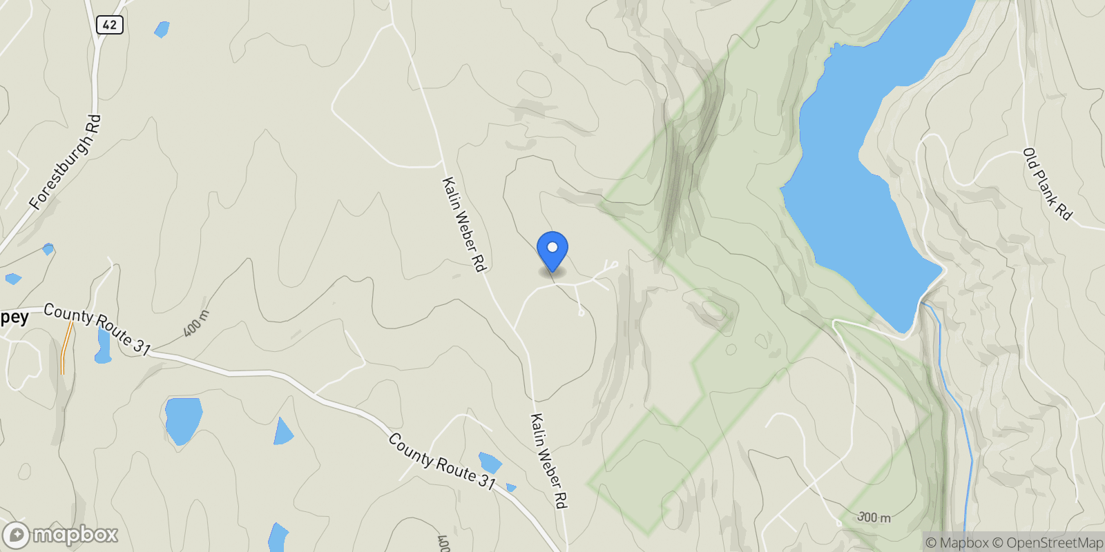 Map showing 47 Australia Road, Glen Spey, NY 12737, Glen Spey, New York, United States.