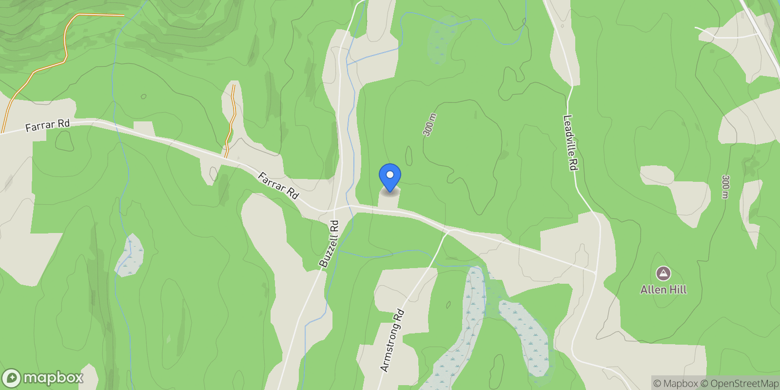 Map showing 972 Farrar Road, Newport Town, VT 05857, Newport, Vermont, United States.