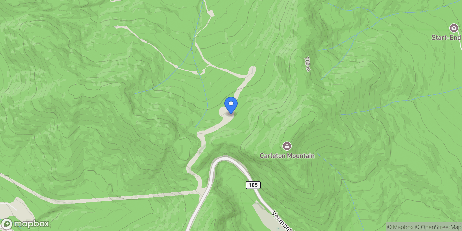 Map showing 860 True North Way, Jay, VT 05859, Troy, Vermont, United States.