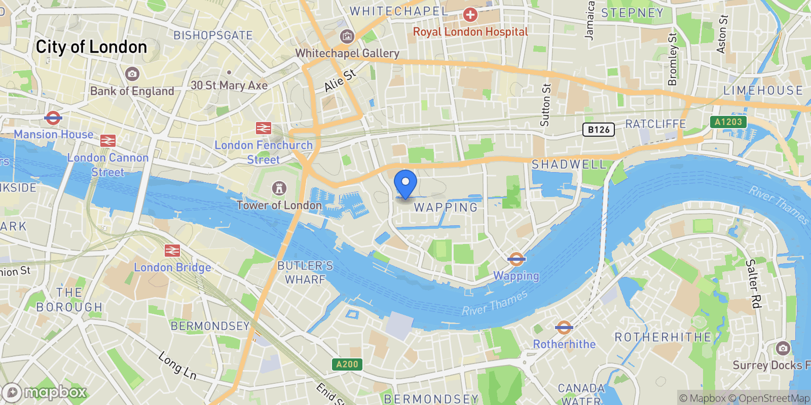 Map showing 3 Merino Gardens, London, England, United Kingdom.