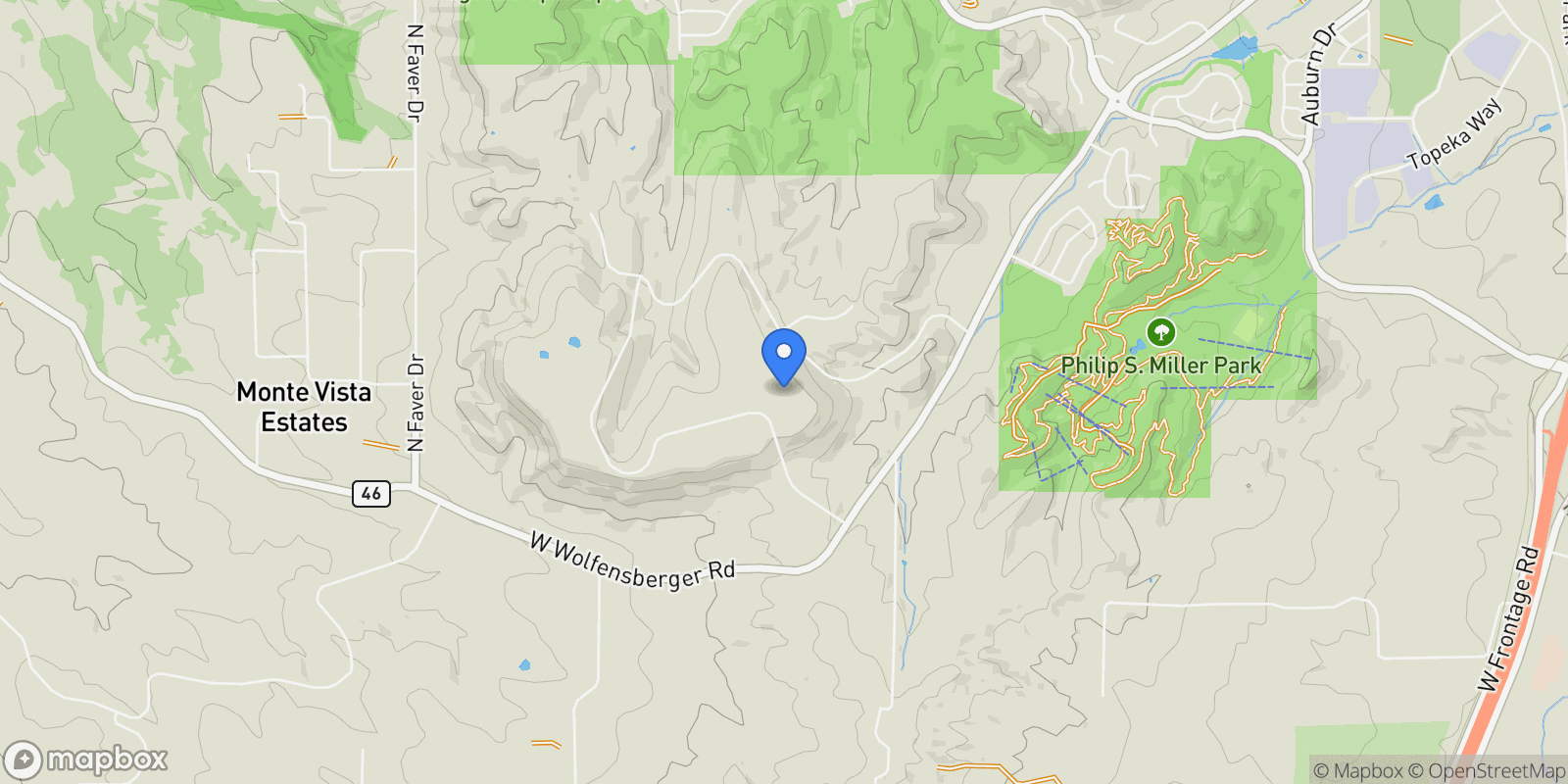 Map showing 144 Stone Pointe Trl, Castle Rock, Colorado, United States.