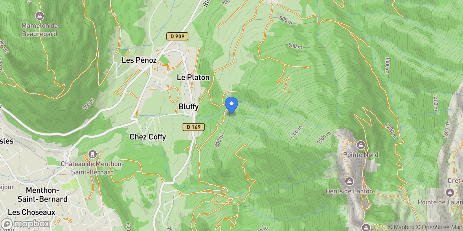 Map showing Veyrier-du-Lac, Auvergne-Rhône-Alpes, France.