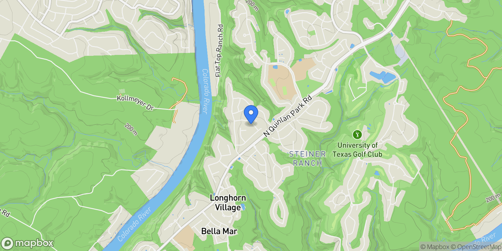 Map showing 12801 Little Dipper PATH, Austin, Texas, United States.
