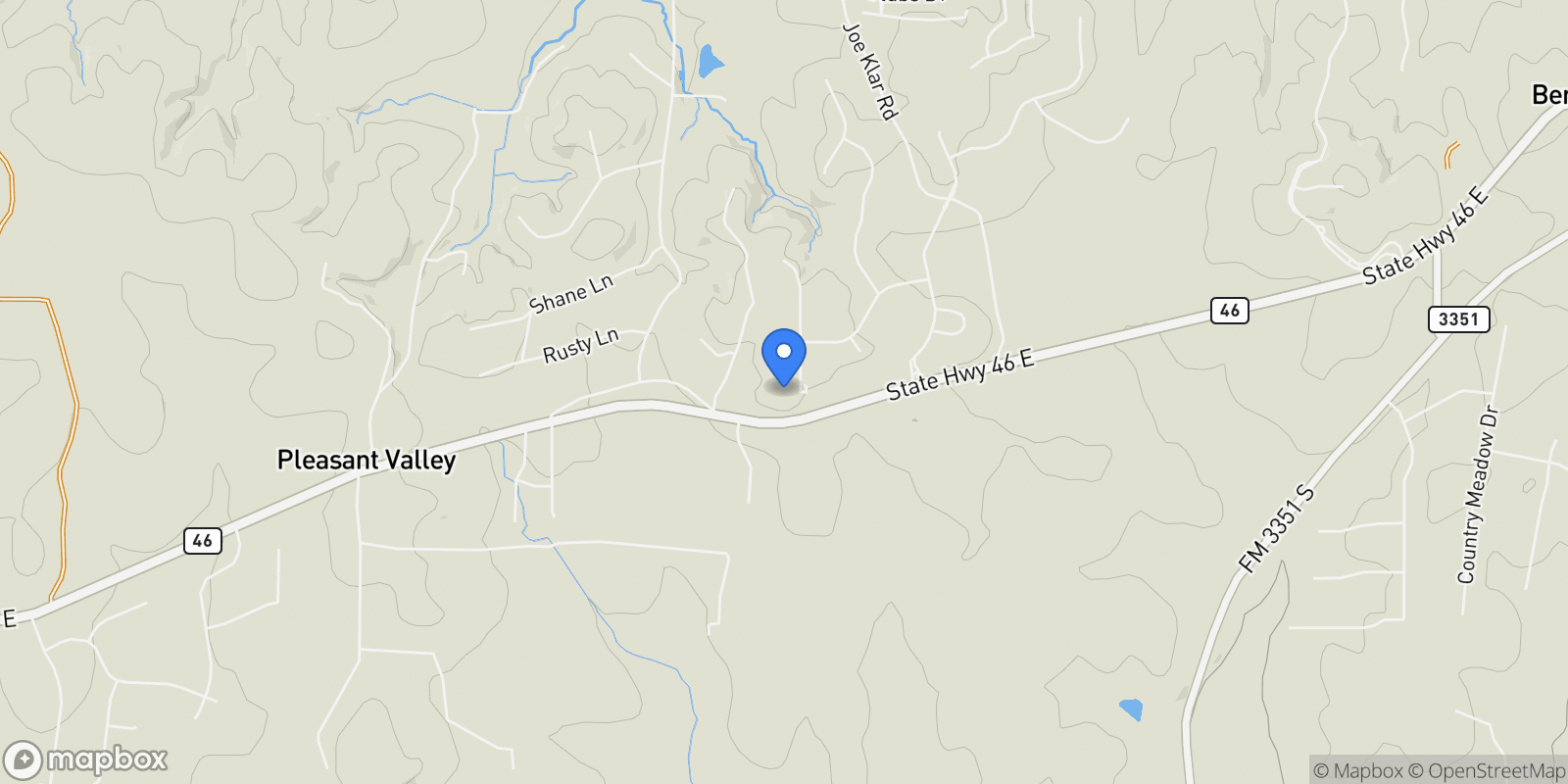 Map showing 22 Outlook Point , Boerne, TX 78006, Boerne, Texas, United States.