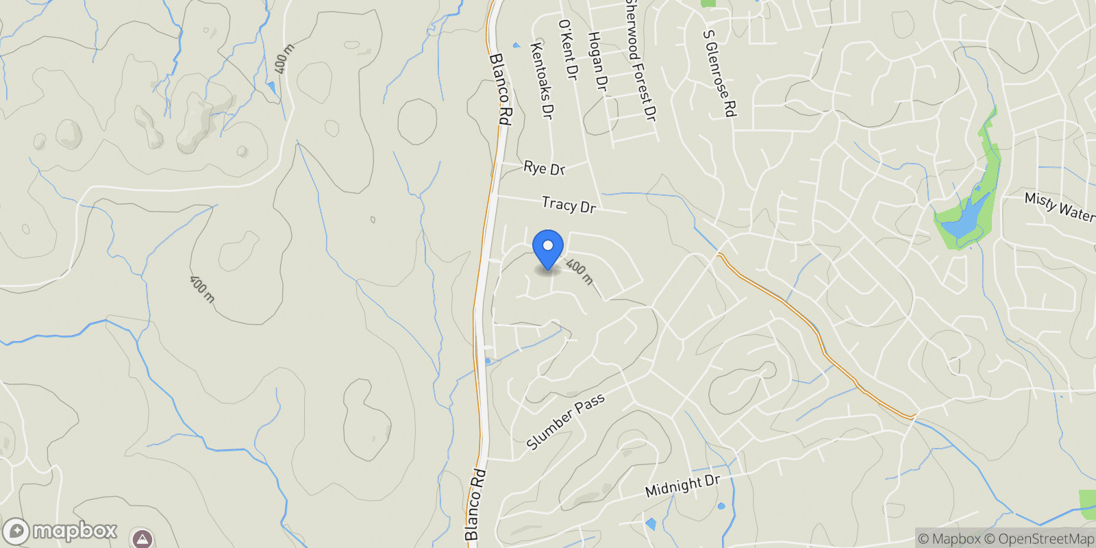 Map showing 1504 Clementson Drive , San Antonio, TX 78260, San Antonio, Texas, United States.