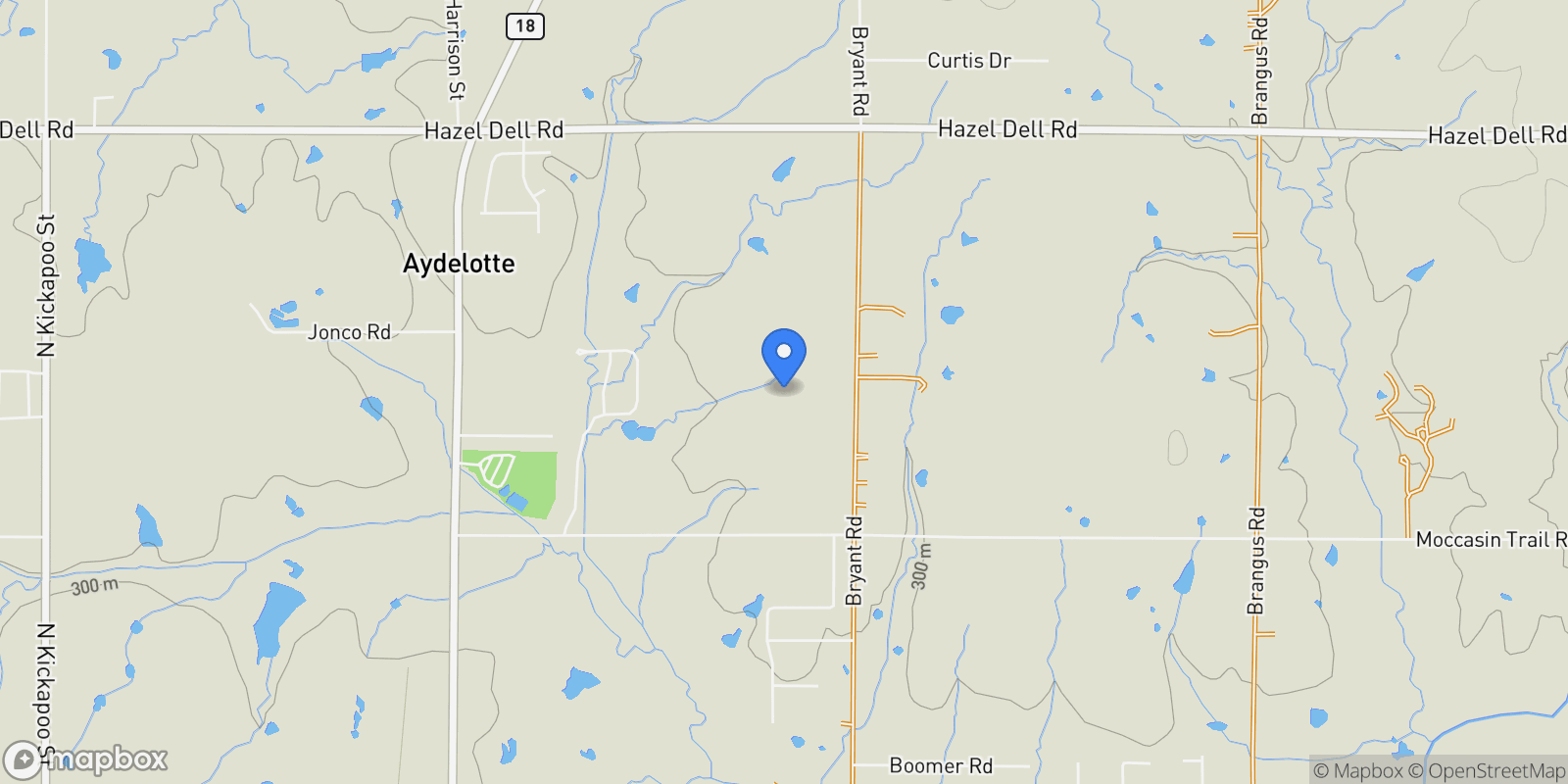 Map showing 0080 Bryan Road, Meeker, OK 74855, Shawnee, Oklahoma, United States.