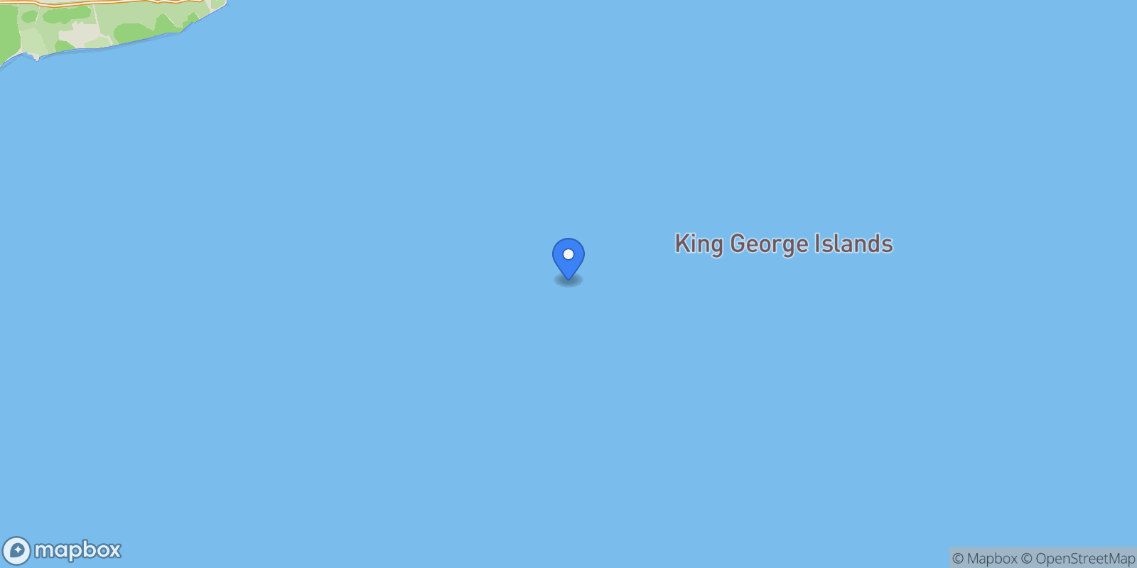 Map showing Manihi, The Tuamotu and Gambier Islands, French Polynesia.