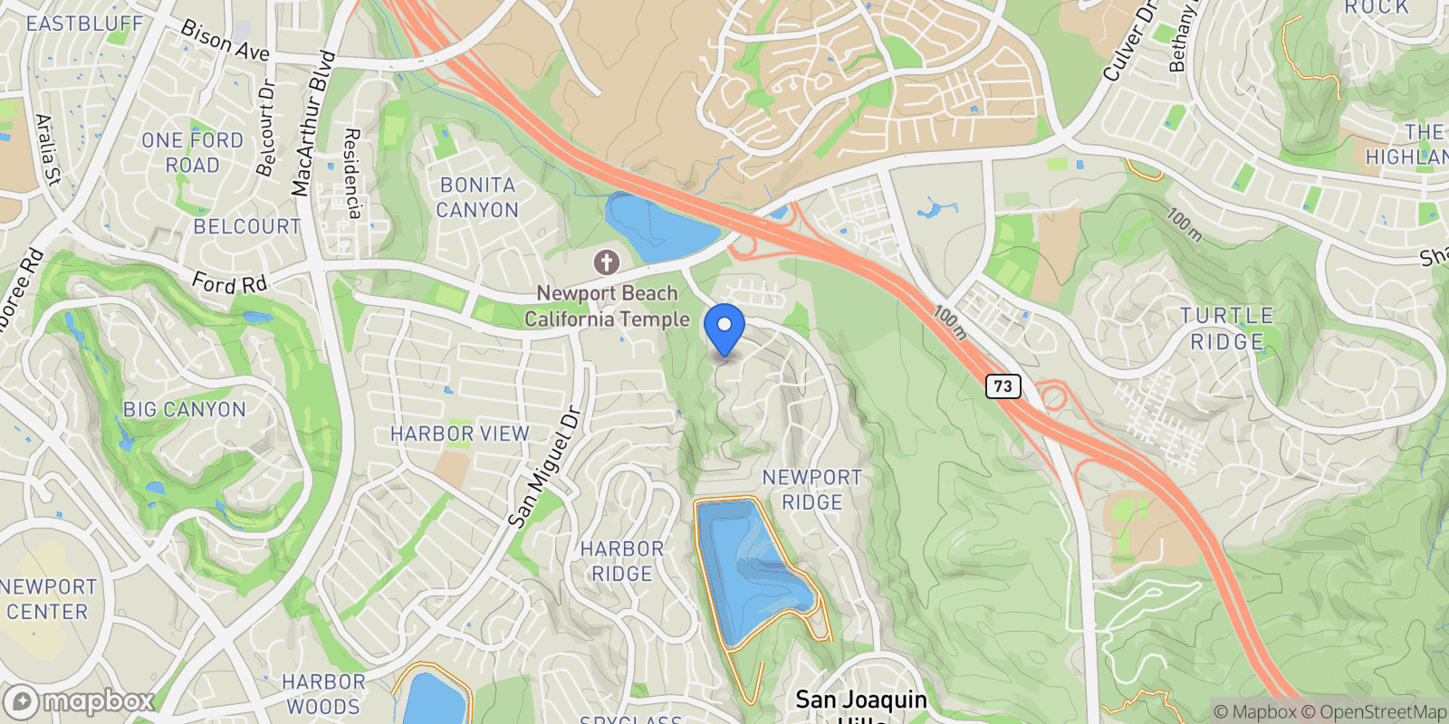 Map showing 6 Cavaillon, Newport Beach, California, United States.
