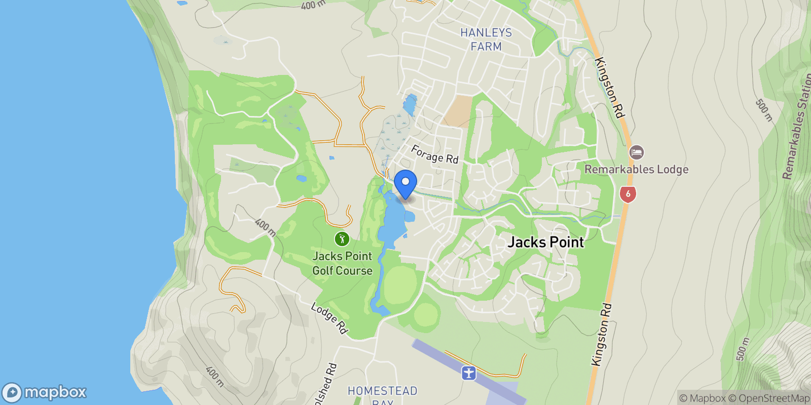 Map showing 11 McKinlay Lane, Lake Tewa, Queenstown, OTA, Queenstown, Otago, New Zealand.