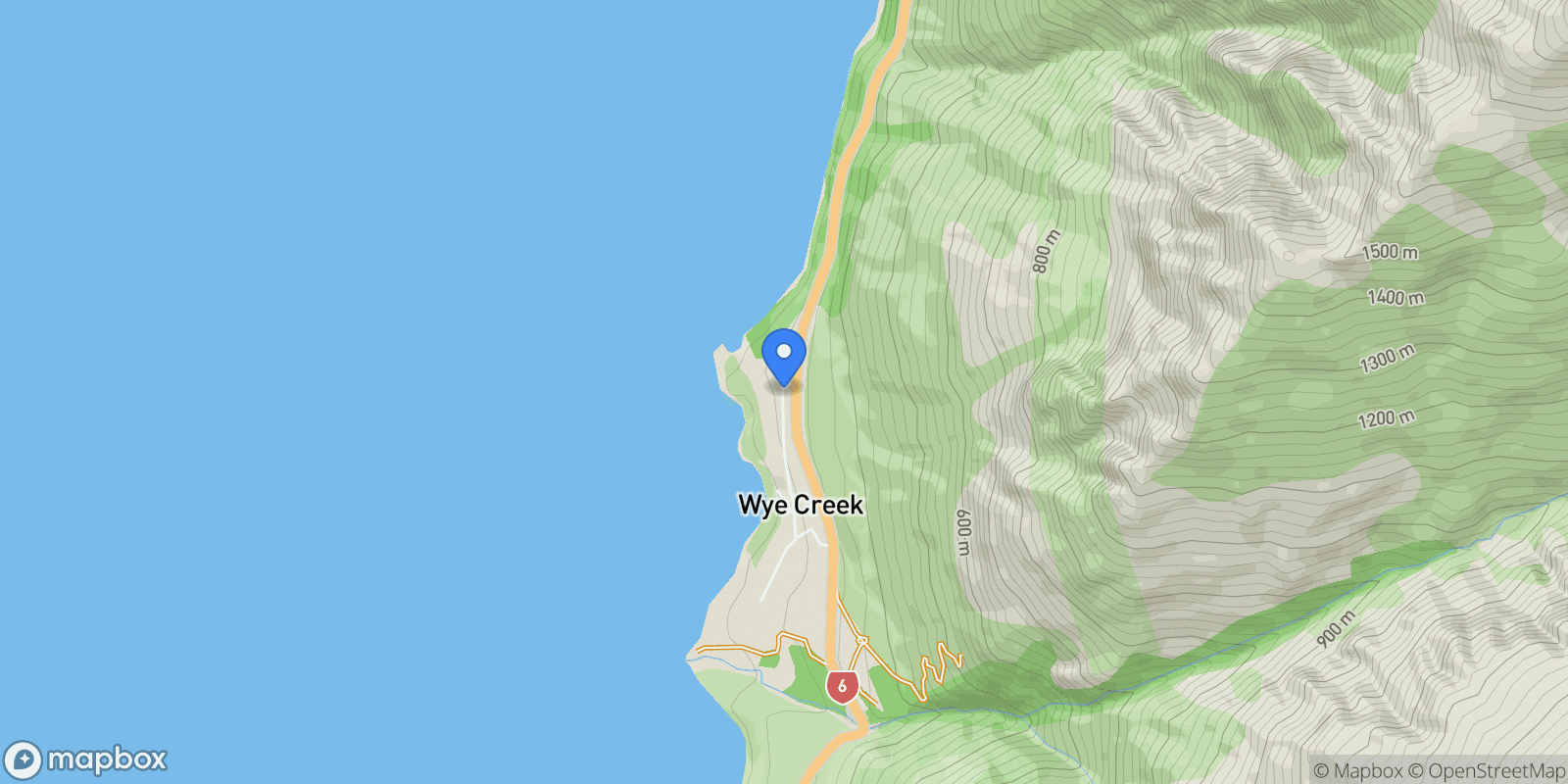 Map showing 51 Drift Bay Road Wye Creek, Queenstown, OTA 9371, Queenstown, Otago, New Zealand.