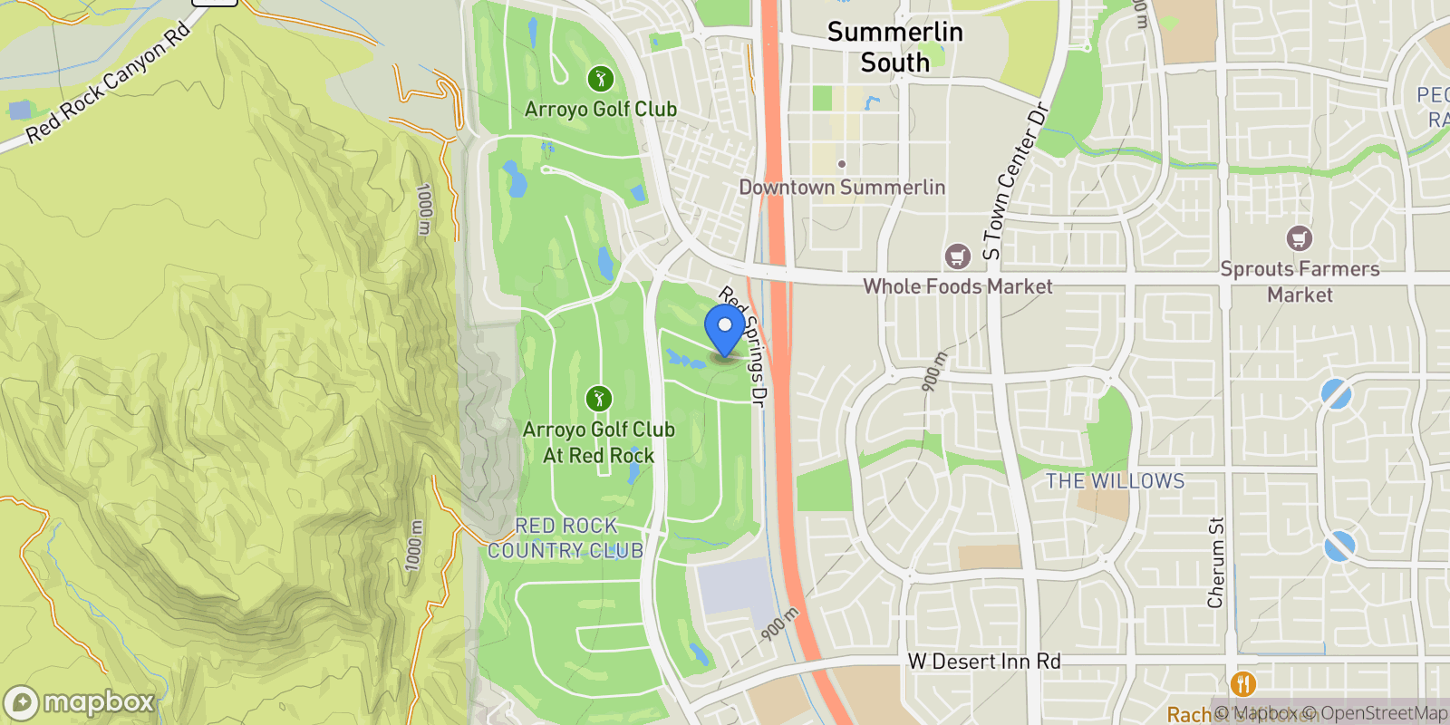 Map showing 11271 Winter Cottage Place, Las Vegas, Nevada, United States.